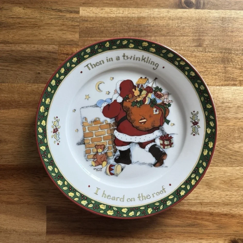 PORTMEIRION STUDIO 4-PC Susan Winget A CHRISTMAS STORY 8